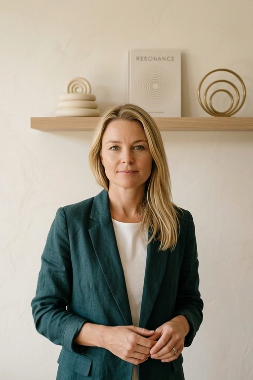 Charlie, the designer behind alba & flint